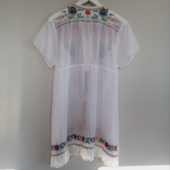 Johnny Was Mikones Embroidered Tunic - Picture 6 of 16